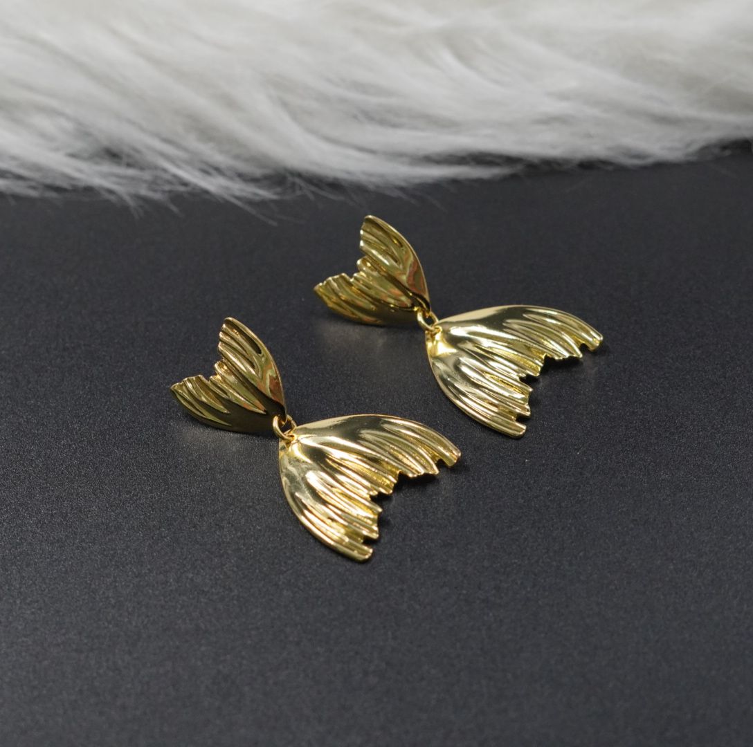 ARETE RODIO TIPO SIRENA DORADO